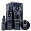 ZEUS Everyday Beard Kit for Men, Facial Hair Shampoo, Conditioner, Oil, Balm & Tin Gift Box, Premium Beard Care & Grooming Set (Made in USA) Verbena Lime view 1