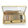 9 Color Shimmer Eyeshadow Eye Shadow Palette & Makeup Brush & Mirror Set-Women Cosmetic Diamond Bright Colorful Makeup Glitter Waterproof Eye Shadow Palette Set Eyeshadow Powder view 1