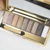 9 Color Shimmer Eyeshadow Eye Shadow Palette & Makeup Brush & Mirror Set-Women Cosmetic Diamond Bright Colorful Makeup Glitter Waterproof Eye Shadow Palette Set Eyeshadow Powder view 3