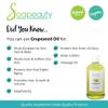 GRAPESEED OIL Cold Pressed Unrefined | 100% Natural Available in Bulk | Carrier for Essential Oils, Face, Skin, Hair Moisturizer, Soap Making | 64 OZ view 3