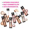 wet n wild MegaGlo Hello Halo Liquid Highlighter Makeup, Shimmer, Rose Gold Halo, Goodbye view 2