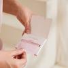 PleasingCare Oil Blotting Paper Sheets, 100 Counts, Natural Rose Facial Oil Absorbing Face Blotting Sheets - Take Only 1 Piece Each Time Design - No Waste and Easy to Carry in Pocket (Rosy - 1 Pack) view 3