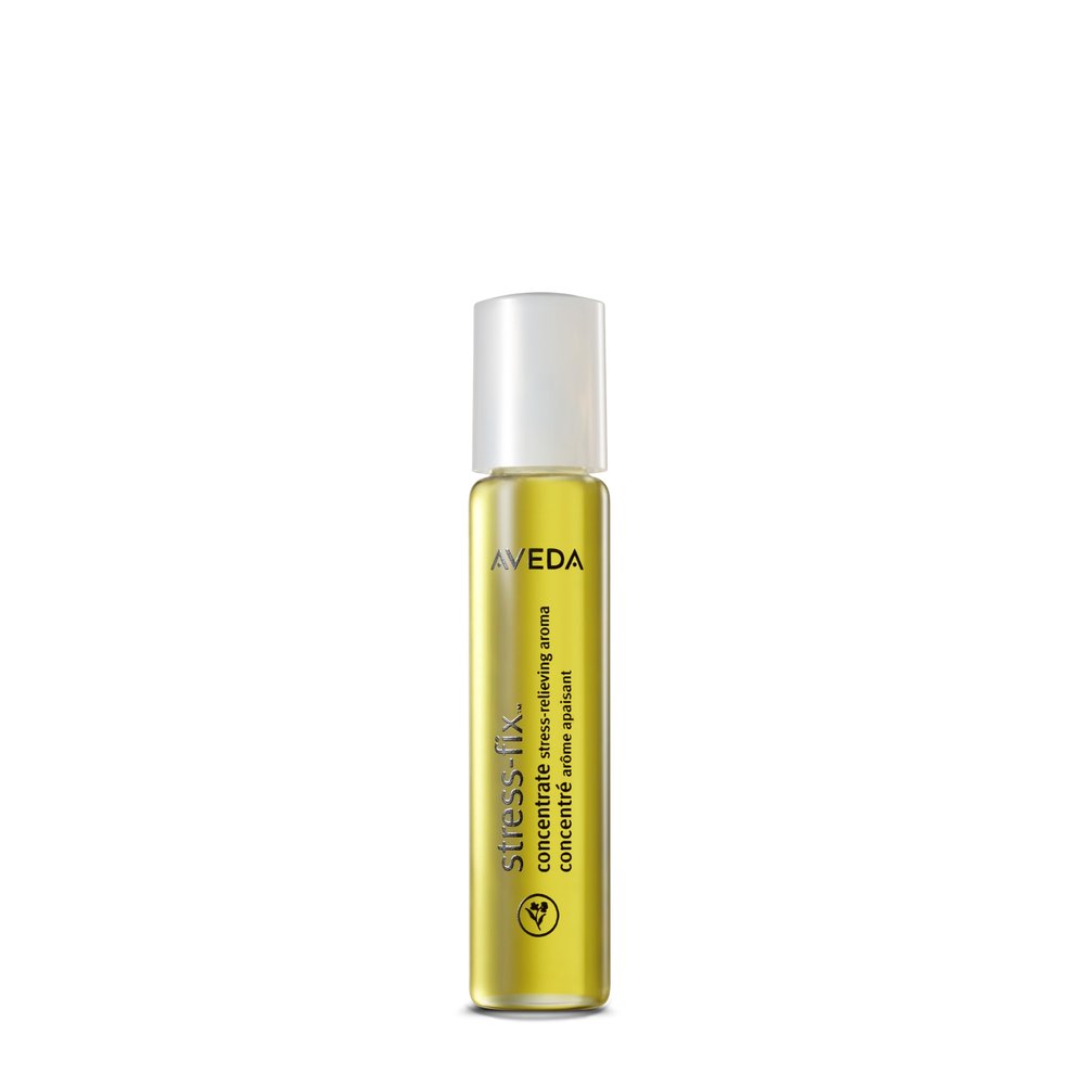 Aveda Stress-Fix Concentrate Rollerball | Shown to Reduce Feelings of Stress | with Aroma of Lavender, Lavandin, Clary Sage, 0.24 Fl Oz