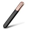 MiDenso Premium Glass Nail File with Case, Crystal Diamond Salon Best Beauty Nail Buffer for Natural and Acrylic Nails Christmas Gift for Woman and Man,Black Gold view 1