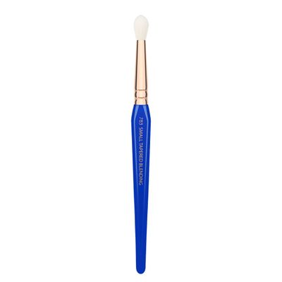 Bdellium Tools Professional Makeup Brush - Golden Triangle Series 783 Small Tapered Blending - With All Vegan and Soft Synthetic Fibers, For Applying & Blending Eyeshadow (Blue, 1pc)