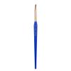 Bdellium Tools Professional Makeup Brush - Golden Triangle 762 Small Angle - With All Vegan and Soft Synthetic Fibers, For Shaping & Filling Eyebrows (Blue, 1pc) view 1