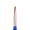 Bdellium Tools Professional Makeup Brush - Golden Triangle 762 Small Angle - With All Vegan and Soft Synthetic Fibers, For Shaping & Filling Eyebrows (Blue, 1pc) view 2