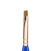 Bdellium Tools Professional Makeup Brush - Golden Triangle 714 Flat Eye Definer - With All Vegan and Soft Synthetic Fibers, For Smooth Application and Even Consistency (Blue, 1pc) view 2