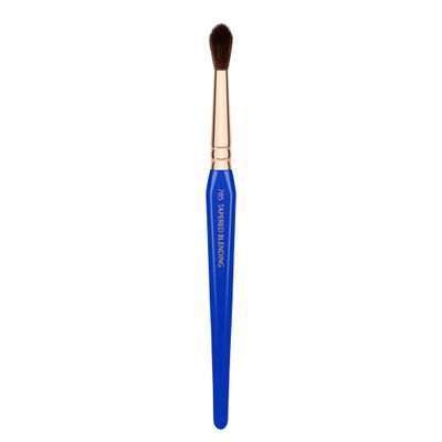 Bdellium Tools Professional Makeup Brush - Golden Triangle Series 785 Tapered Blending - With All Vegan and Soft Synthetic Fibers, For Applying Shadow (Blue, 1pc)