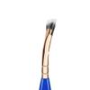 Bdellium Tools Professional Makeup Brush - Golden Triangle 730 Bent Mascara Fan - With All Vegan and Soft Synthetic Fibers, For Applying Mascara (Blue, 1pc) view 2