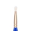 Bdellium Tools Professional Makeup Brush - Golden Triangle 765 Small Angled Shader - With All Vegan and Soft Synthetic Fibers, For Flawless, Professional Eye Shadow Application (Blue, 1pc) view 2