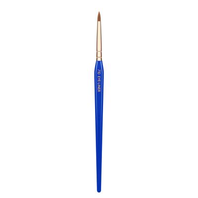 Bdellium Tools Professional Makeup Brush - Golden Triangle 710 Eye Liner - With All Vegan and Soft Synthetic Fibers, For Lining the Eyes (Blue, 1pc)