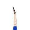 Bdellium Tools Professional Makeup Brush - Golden Triangle 708 Bent Eyeliner - With All Vegan and Soft Synthetic Fibers, For Smooth Application (Blue, 1pc) view 2