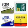 Astra-Derby-Voskhod Double Edge Razor Blades Sampler, 20 Blades view 1