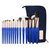 Bdellium Tools Professional Makeup Brush Golden Triangle - Phase III Complete 15pc. Brush Set with Stand-Up Pouch view 1