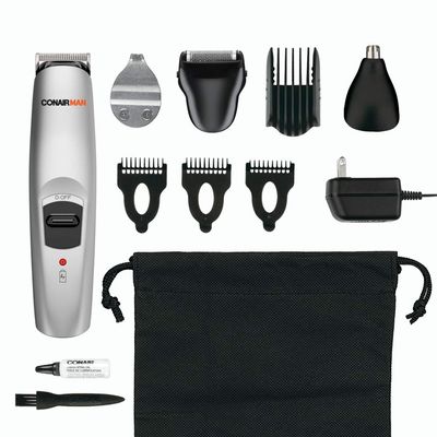 Conair 13-Piece Rechargeable All-In-One Beard & Mustache Trimmer Grooming System