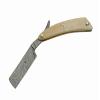 DODOPAY 6" Damascus Bone Handle Razor NO Lining view 1