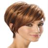 Hairdo Angled Cut Short Comfort Cap Wig, Glazed Cinnamon by Hairuwear view 3