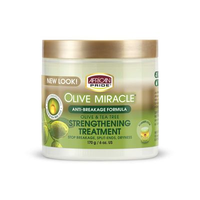 African Pride Olive Miracle Anti-Breakage Formula (3 Pack)