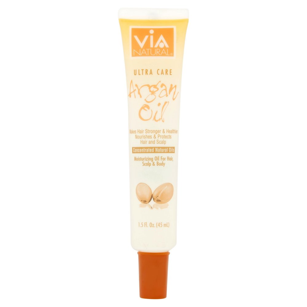 Via Natural Ultra Care - Argan Oil, Promotes hair growth, makes hair stronger and healthier, concentrated natural oil, moisturizer, moisturizing oil, nourishment