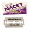 25 NACET STAINLESS Double Edge Razor Blades view 2