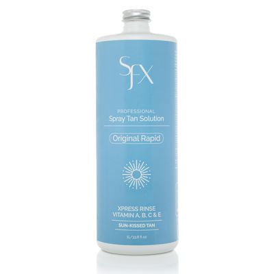 SunFX Rapid - All Natural Spray Tanning Solution 4 Fl Oz | LIGHT SUMMER)