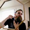 ZEUS Boar Bristle Beard & Mustache Handled Brush for Men, Soft Bristles, Travel Beard Care Brush with Handle (Made in Germany) J92 view 3