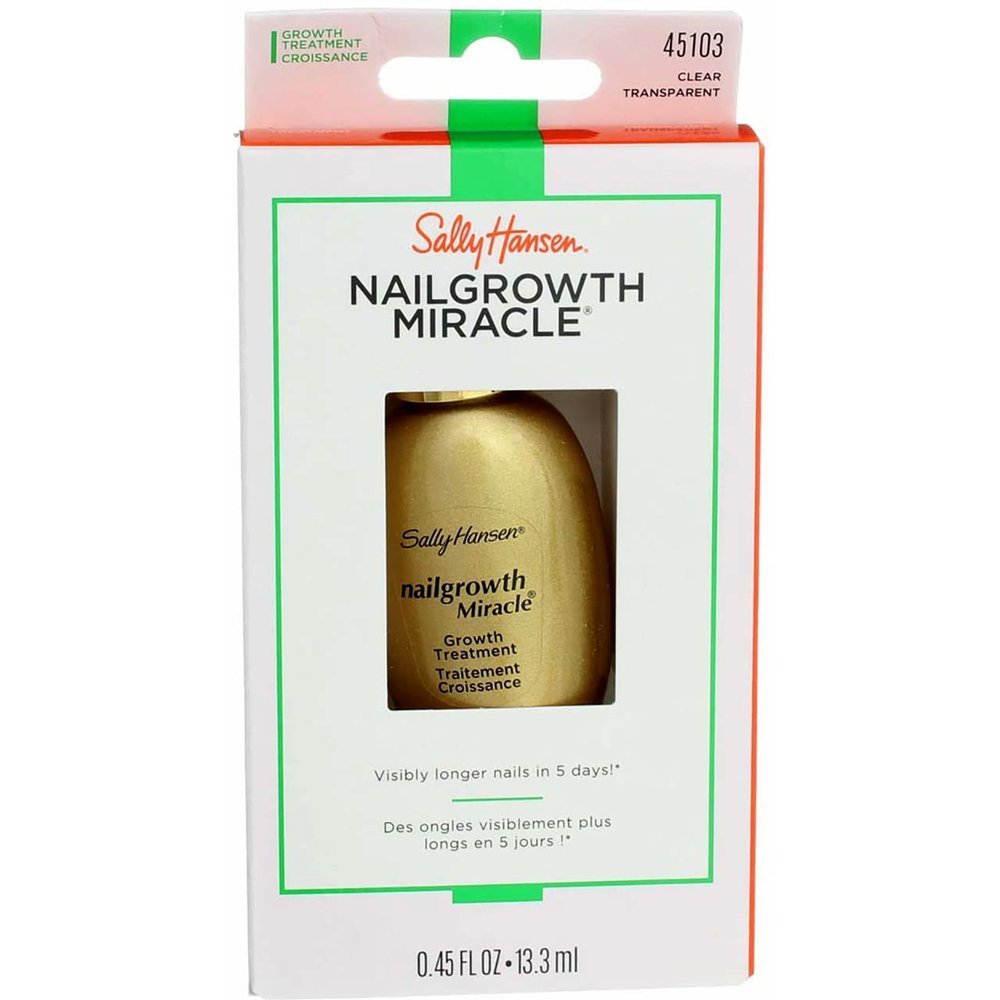 Sally Hansen Nail Growth Miracle Treatment 0.45 Ounce (13.3ml) (Pack of 3)