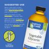 Earth's Care Vegetable Glycerin, 100% Pure Liquid Glycerine for Hair, Skin and DIY Projects, Glass Bottle, 8 FL. OZ. view 4