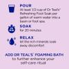 Dr Teal's Foaming Bath with Pure Epsom Salt, Soothe & Sleep with Lavender, 34 fl oz view 2