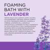Dr Teal's Foaming Bath with Pure Epsom Salt, Soothe & Sleep with Lavender, 34 fl oz view 3