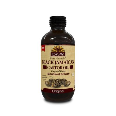 Black Jamaican Castor Oil Original Dark by Okay for Unisex - 4 oz Oil