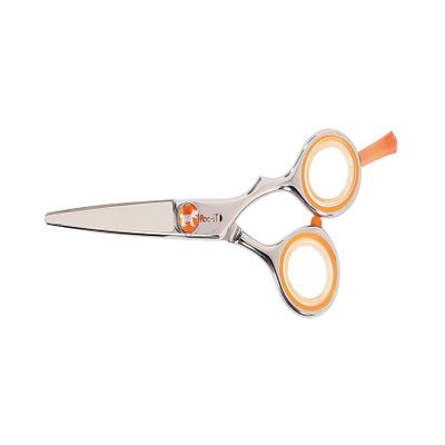 Cricket Centrix Roc-It Dog R 500 5 Professional Stylist Barber Hair Shears for Cutting - Precision Cast Convex Blade Hair Scissors, Offset Grip - Ideal for Hair Salon Use