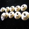 Bulls Eye Collars - Brass (12 Pcs) for Straight Razor Repair view 2