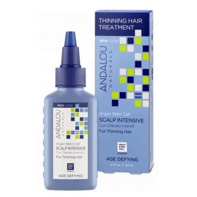 ANDALOU NATURALS Scalp Intensive Age Defy 2.1 Fz - 2 Packs (Unscented, Light Green, Lotion, Adults, Hair Loss/Thinning Concerns, Unisex-Adults)