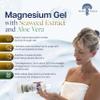 Health and Wisdom Pure Magnesium Gel with Seaweed Extract and Aloe Vera - Topical Muscle & Joint Relief- Natural and Pure Skin & Scalp Moisturizing - Enhanced Absorption - 12 Fl oz view 2