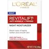 L'Oreal Paris RevitaLift Anti-Wrinkle Firming Night Cream, 1.7 Ounces Single pack view 1