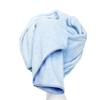 TANCANO Super Absorbent Anti-Frizz Microfiber Hair Towel Hair Wrap Curly Hair Drying Towel 23.6''x47'' Large Multifunction Towel for Bath Spa Makeup, Light Blue view 3