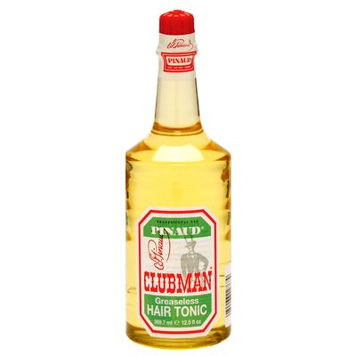 Clubman Pinaud Hair Tonic for Men Classic Greaseless Hair Tonic for Hair Growth, Strengthening Scalp Treatment, 12.5 fl oz