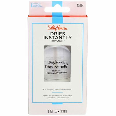Sally Hansen Dries Instantly Top Coat 0.45 Ounce (13.3ml) (6 Pack)