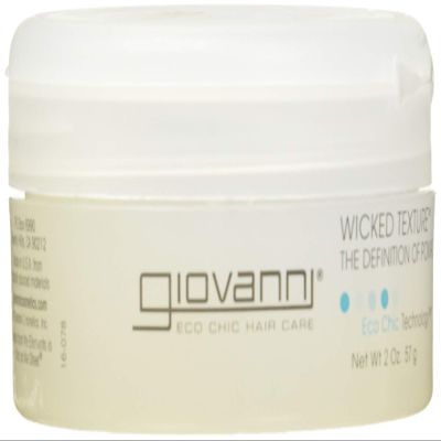 GIOVANNI Wicked Texture The Definition Of Pomade - Styling Hair Pomade, Helps to Shape Hair & Smooth Texture, Water Based Pomade that Washes Out Easily, Vegan, Paraben Free, Color Safe - 2 oz