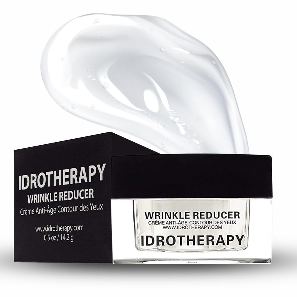 Idrotherapy Wrinkle Cream for Women with Renovage, Hyaluronic Acid and Matrixyl - Face Tightening & Lifting Cream - Anti-Aging Formula for Wrinkles and Fine Lines - 0.5 Oz