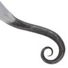 Ceremonial Swirl Ye Olde Hand Forged Iron Shaving Knife view 3