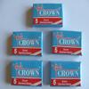 25 CROWN Super Stainless Double Edge Safety Razor Blades view 1