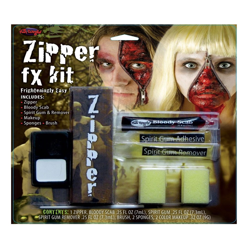Fun World Zipper Character Makeup Kit