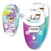 BIC Soleil Sensitive Women's Disposable Razors, 3 Blades With Moisture Strip For a Silky Smooth Shave, 6 Piece Razor Set view 2