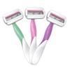 BIC Soleil Sensitive Women's Disposable Razors, 3 Blades With Moisture Strip For a Silky Smooth Shave, 6 Piece Razor Set view 3