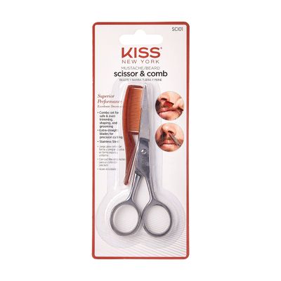 Kiss Mustache Scissors