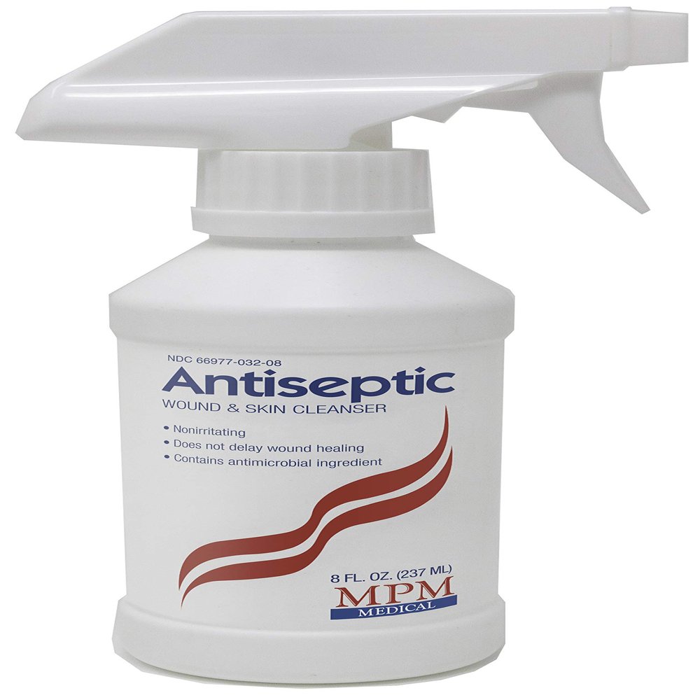 MPM Medical Antiseptic Wound Cleanser 8oz (ea)