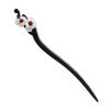 CHOISBEING Handmade Wooden Hair Stick Women Retro 1 Pack Hairpin Flower Decor Hair Chopsticks for Buns Model A view 1